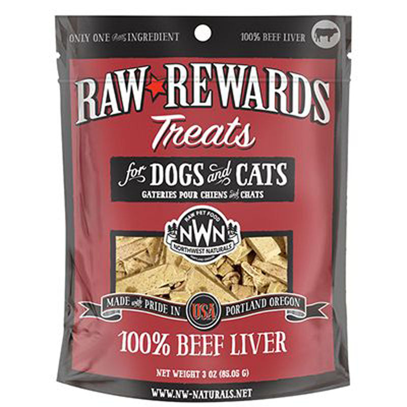 Beef Liver Freeze Dried Treat for Cats & Dogs 3oz