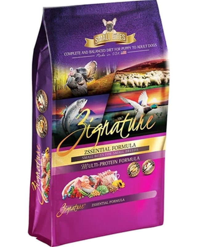 ZIGNATURE ZSSENTIAL FORMULA DOG FOOD (Small Bites)