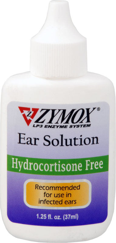 ZYMOX Enzymatic Ear Solution Without Hydrocortisone,