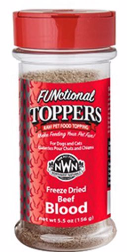 FREEZE DRIED BEEF BLOOD TOPPER for DOGS & CATS 3.5oz