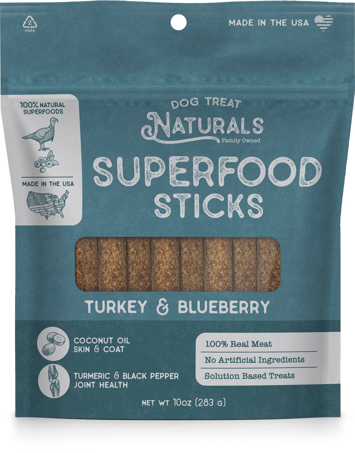TURKEY & BLUEBERRY SUPERFOOD STICKS