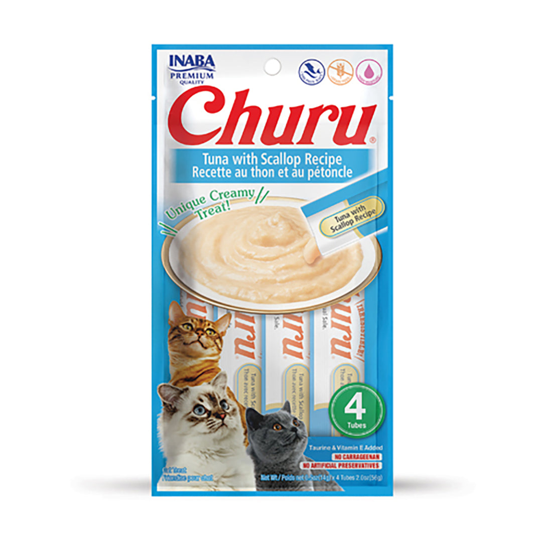 CHURU Tuna with Scallop Recipe 4pk