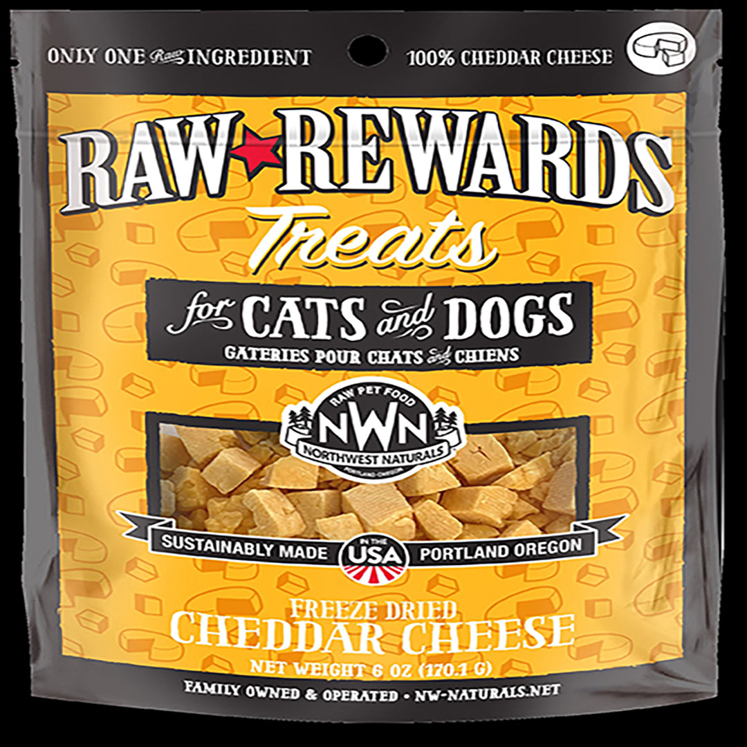 NORTHWEST 6 OZ DOG CAT CHEDDAR CHEESE FREEZE DRIED TREAT
