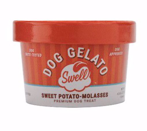 SWELL SWEET POTATO MOLASSES FROZEN GELATO for Dogs 4.5oz