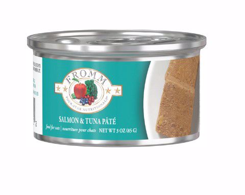 FROMM 3 OZ CAT CAN SALMON & TUNA PATE