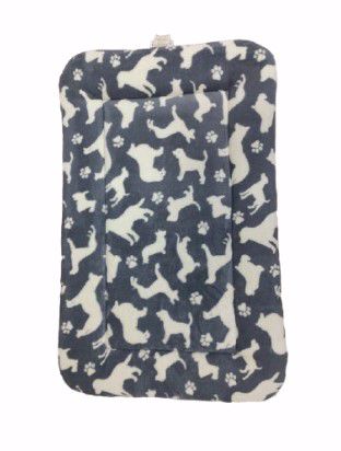 TERRITORY DOG 30IN X 19IN MED GREY CLASSIC CRATE MAT BED