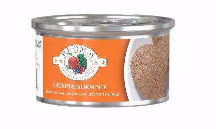 FROMM 3 OZ CAT CAN CHICKEN & SALMON PATE