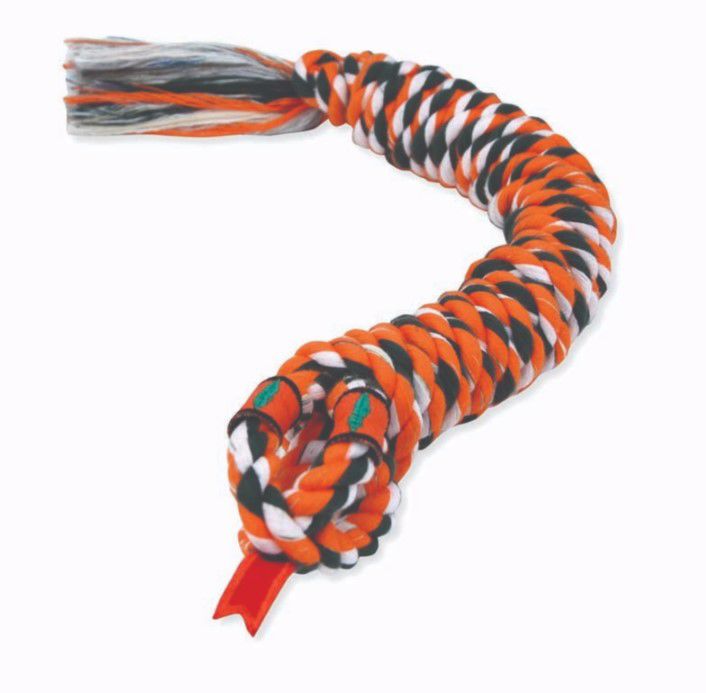 18 in Medium Snakebiter Shorty Rope Toy