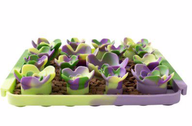 Succulent 3D Silicone Foraging Mat for Dogs