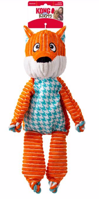 Kong Floppy Knots Jumbo Fox 20"