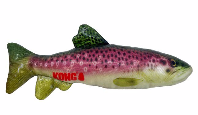 Wild Shieldz Medium Trout Float dog toy 11"