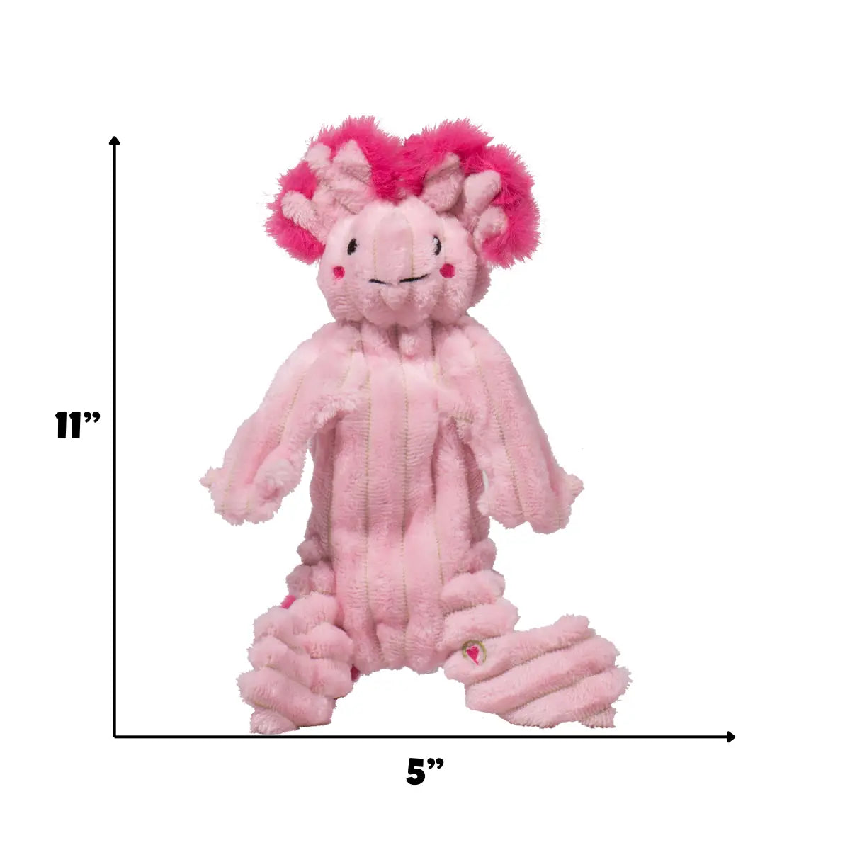 Axolotl Kiki X-Brace™ Durable Plush Dog Toy