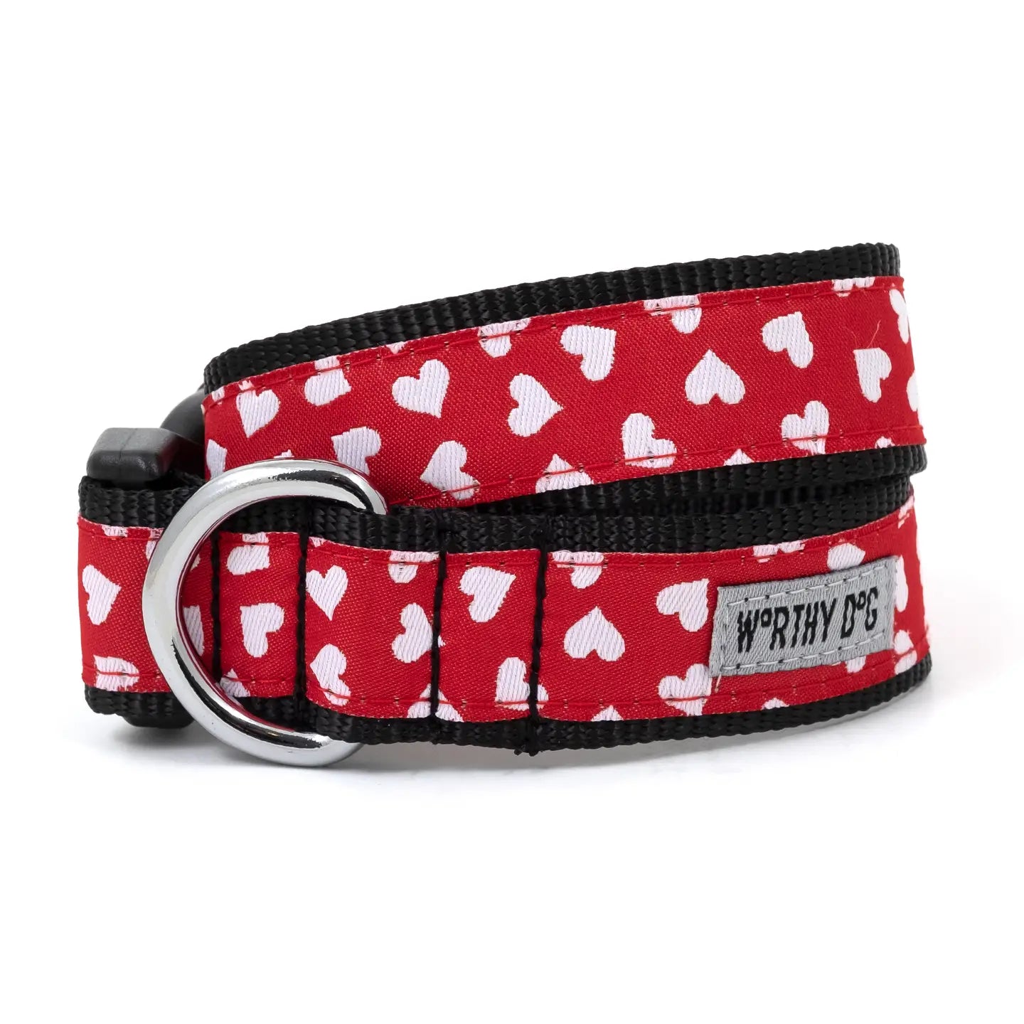 "Be Mine" Dog Collar by The Worthy Dog