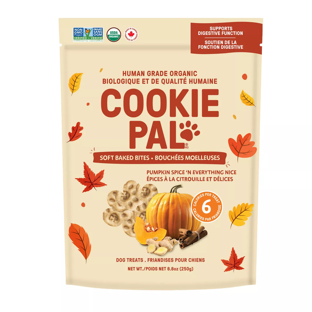 COOKIE PAL SOFT BITES Pumpkin Spice N Everything Nice Soft Baked Bites