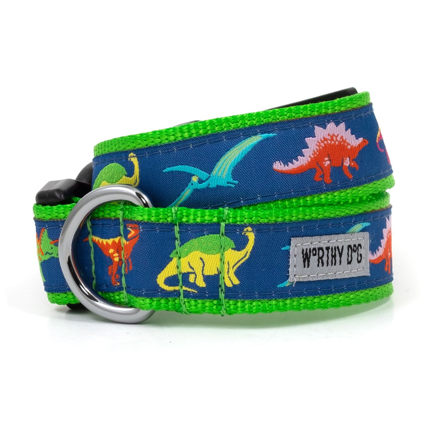 "Dino" Dog Collar by The Worthy Dog