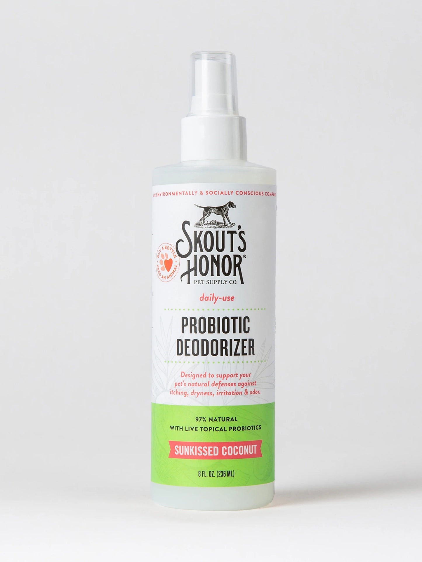 Skout's Honor Dog Deodorizer 8oz Sunkissed Coconut