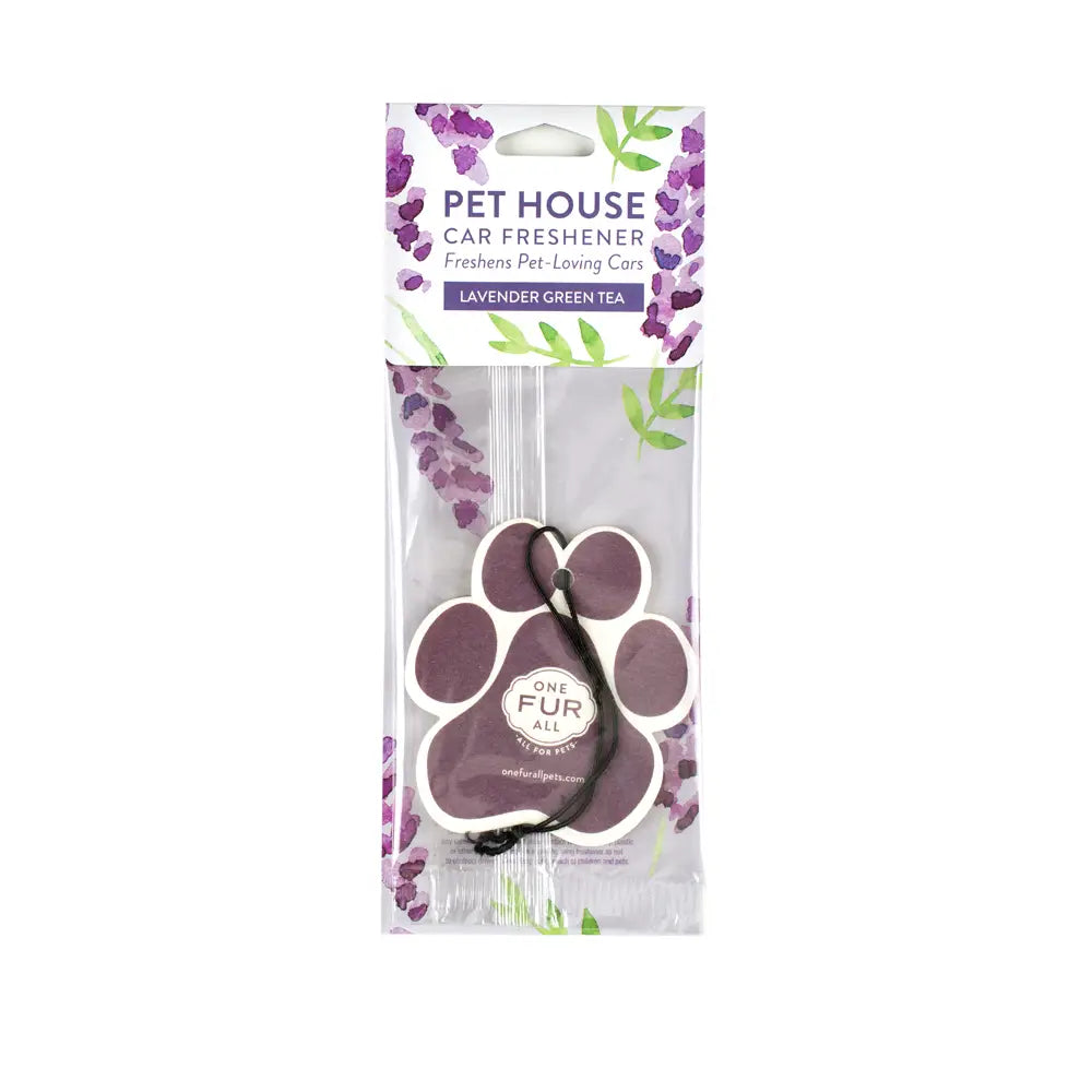 Pet House Lavender Green Tea Car Air Freshener
