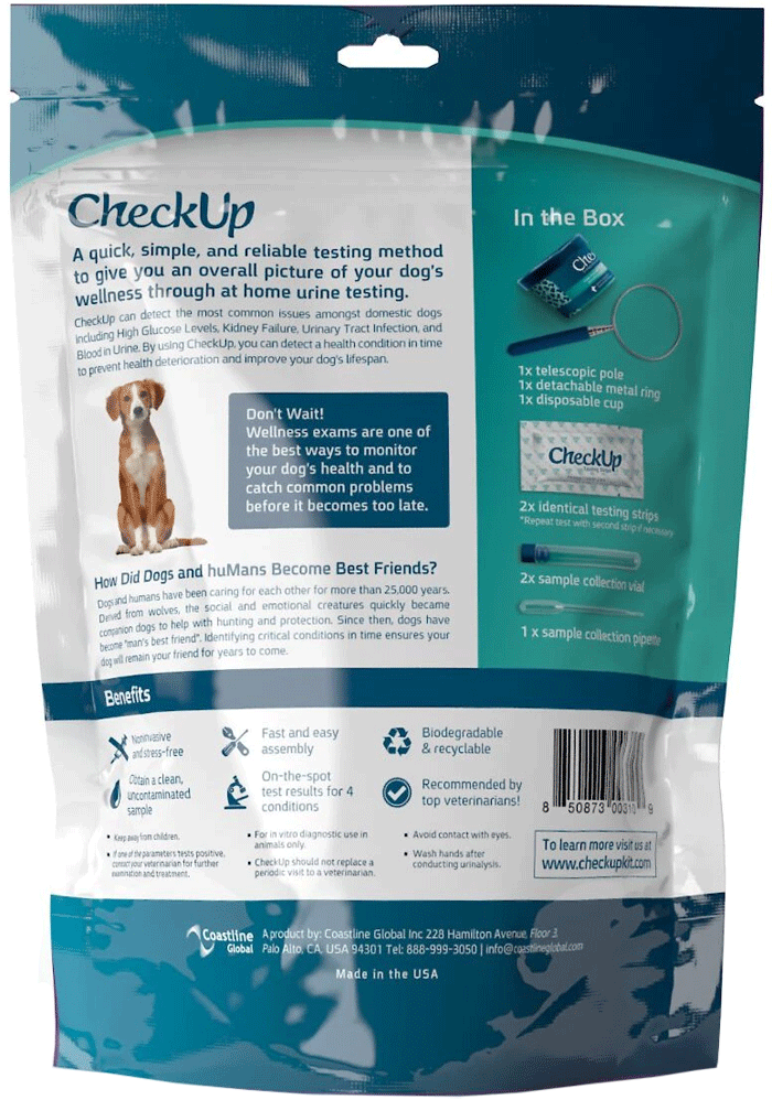 Check Up Home Wellness Kit for Dog