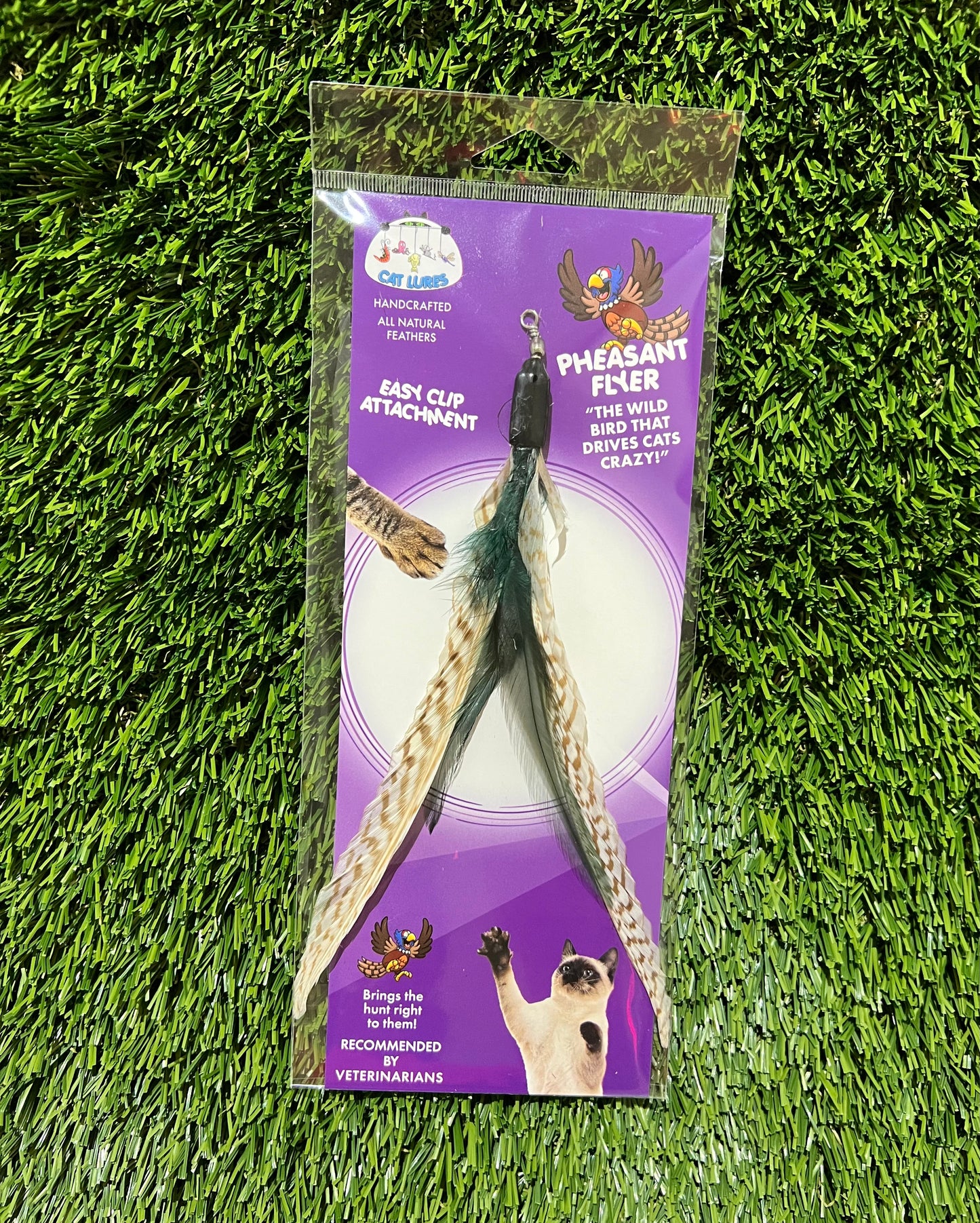 Cat Lures Feathers Pheasant Flyer Attachment