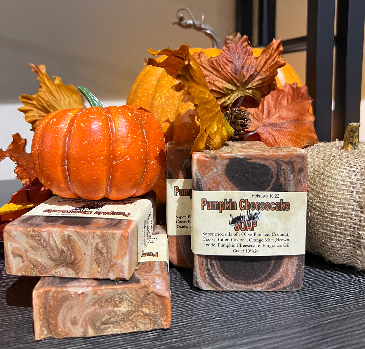 Pumpkin Cheesecake - Laurenkr's Naturals Handmade Soaps
