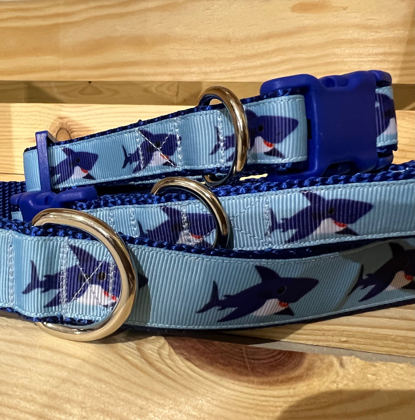Trendies Shark Dog Collar