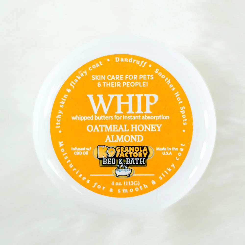 K9 Granola WHIP Body Butter For Dogs 4oz