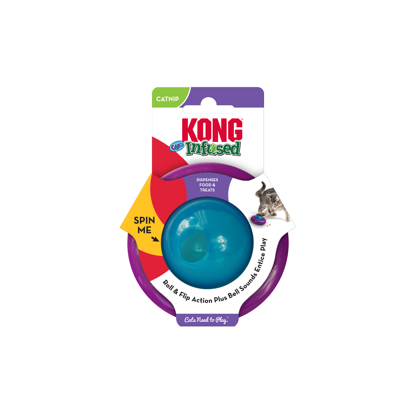 Kong INFUSED CAT GYRO