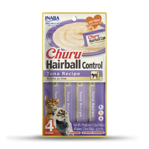 CHURU HAIRBALL CONTROL Tuna Recipe 4pk