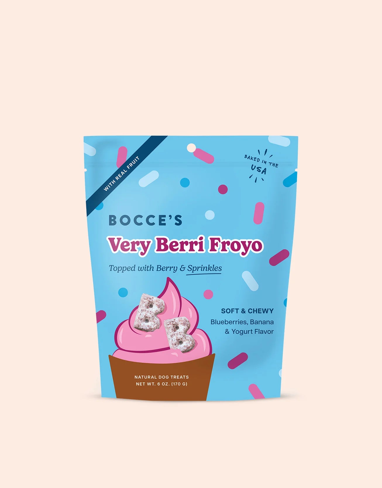 Very Berri Froyo Soft & Chewy 6oz dog treats