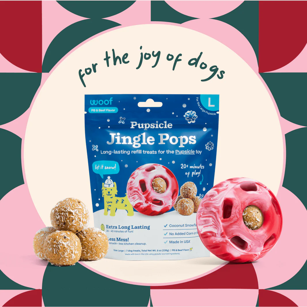 Beef Jingle Pupsicle Pops (PB & Beef w Coconut Sprinkle)