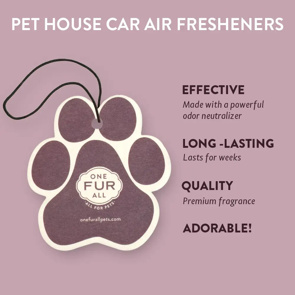 Pet House Lavender Green Tea Car Air Freshener