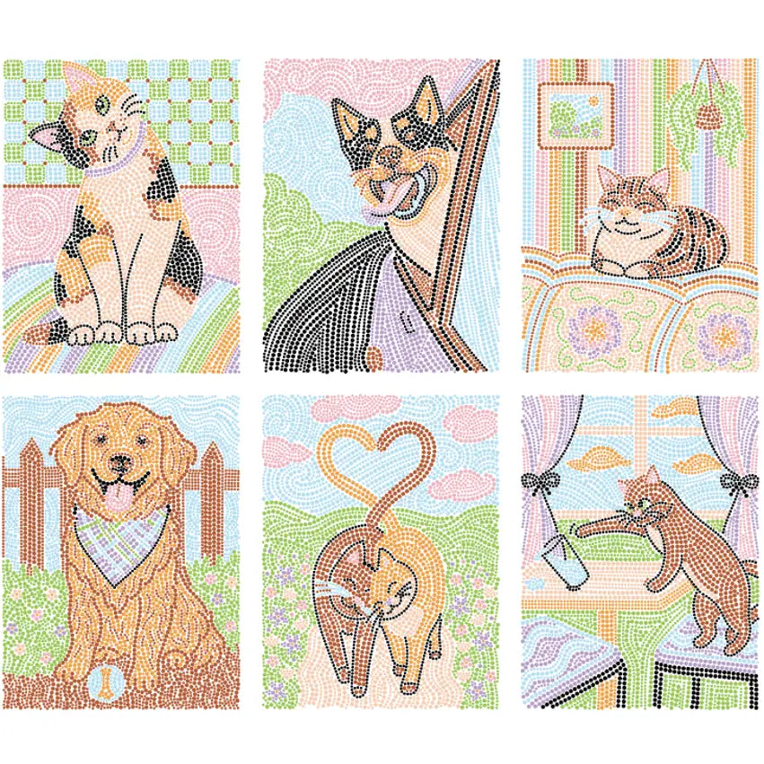 Flowart - Dots-By-Letter Wags & Whiskers