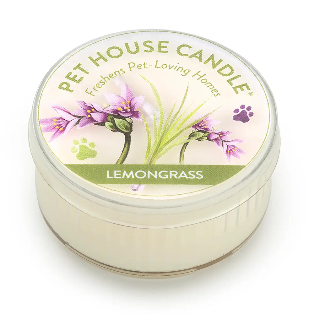 Lemongrass - Pet House Mini 1.5oz candle