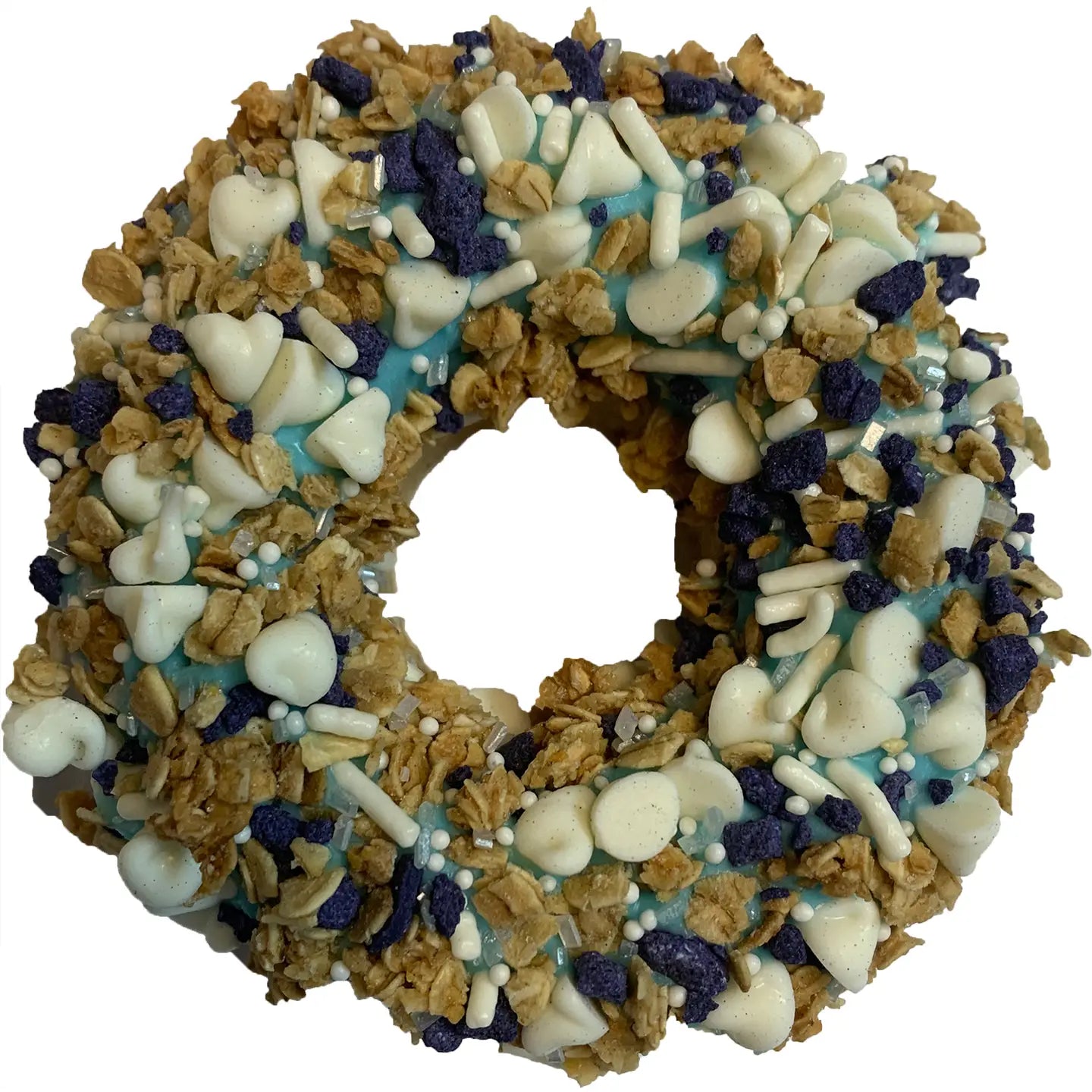 K9 Granola Factory Gourmet Donut, Crunchy Cobbler Blueberry Yogurt