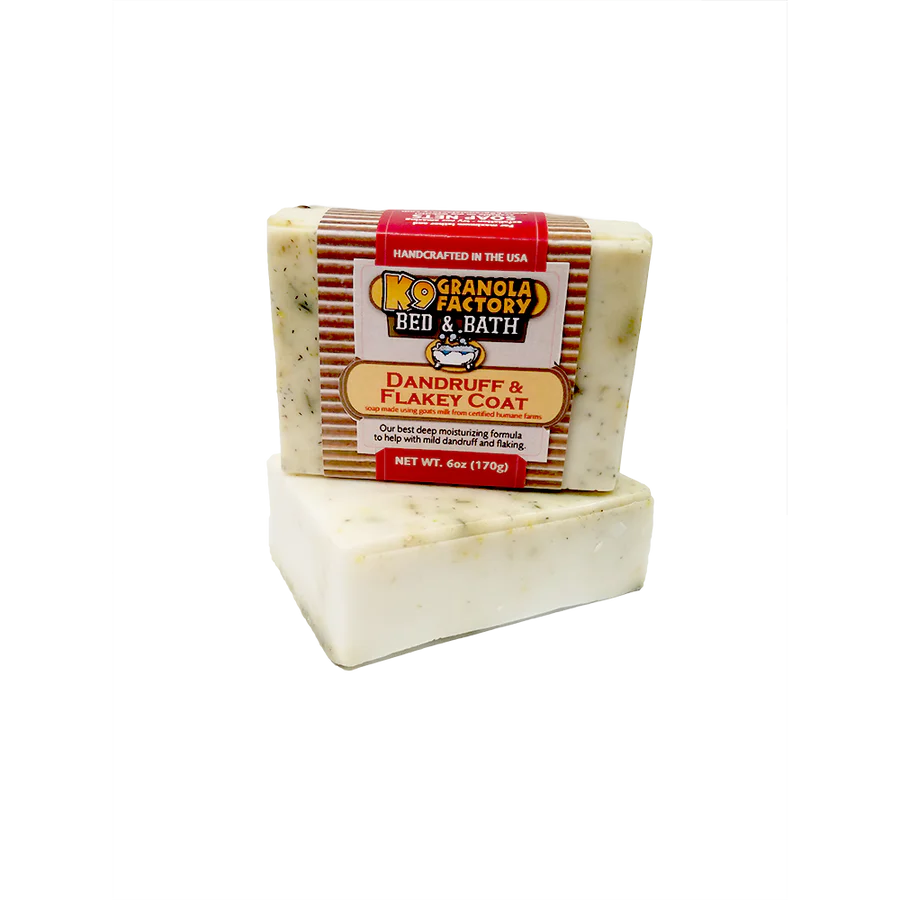 K9 Granola Factory Goat's Milk Soap For Dogs (Itch Relief w/ Oregano)