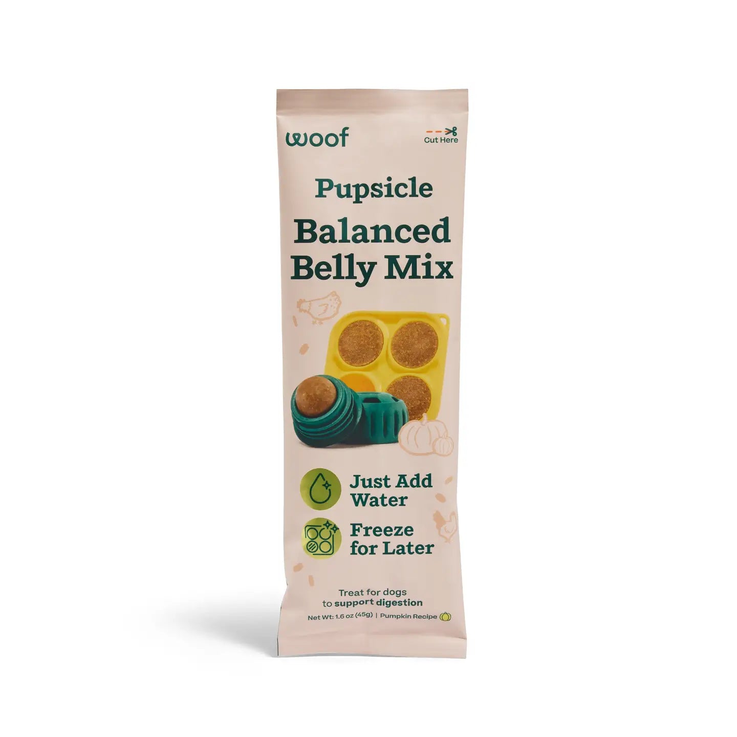 WOOF Pupsicle Treat Mix - 4pk Sampler