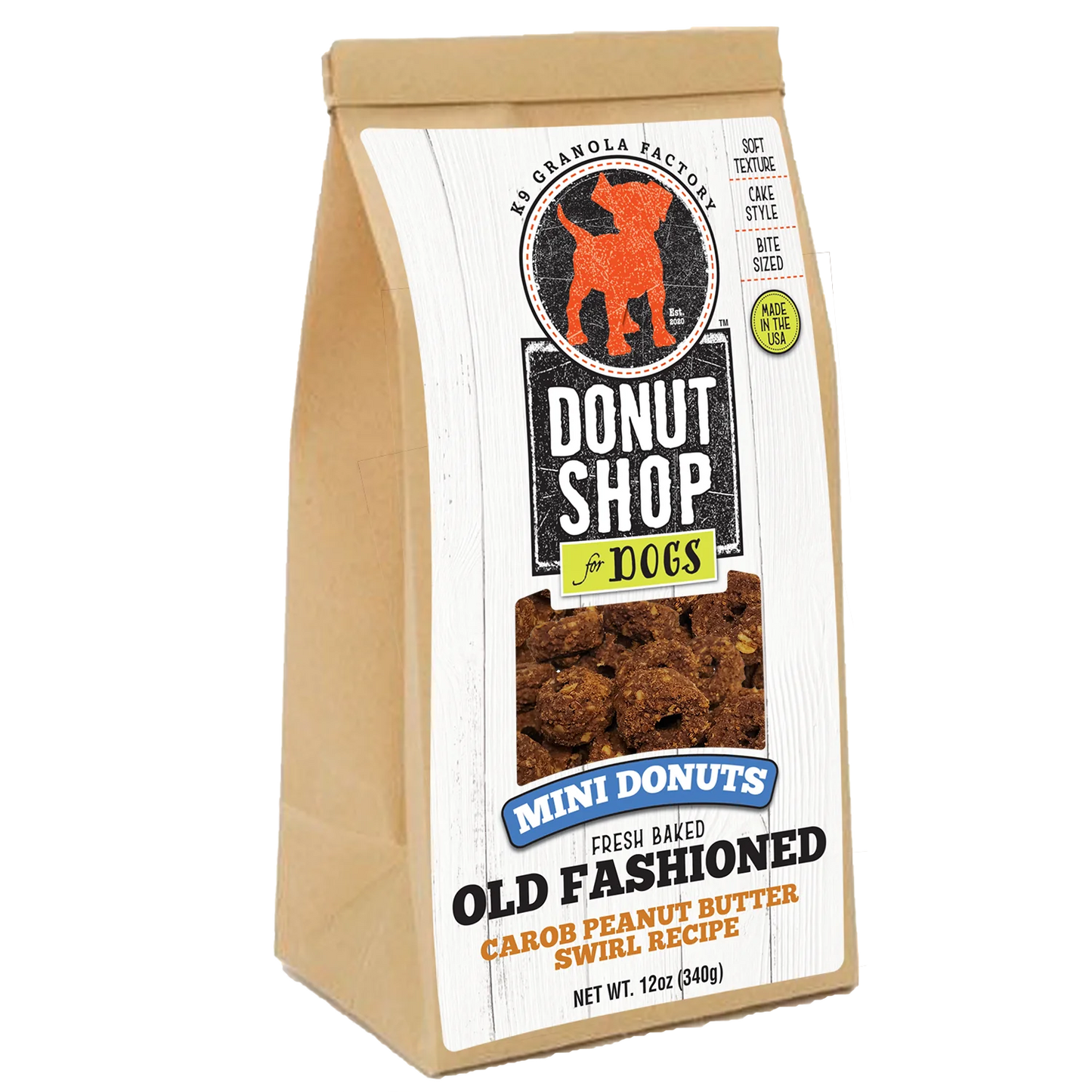 Old Fashioned Mini Donuts, Carob Peanut Butter Swirl Recipe Dog Treats