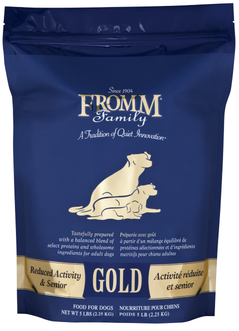 Fromm Reduced Activity & Senior Gold Food for Dogs