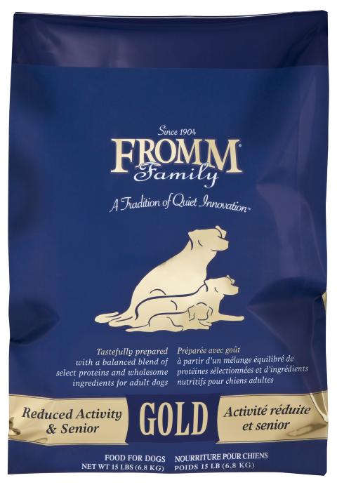 Fromm Reduced Activity & Senior Gold Food for Dogs