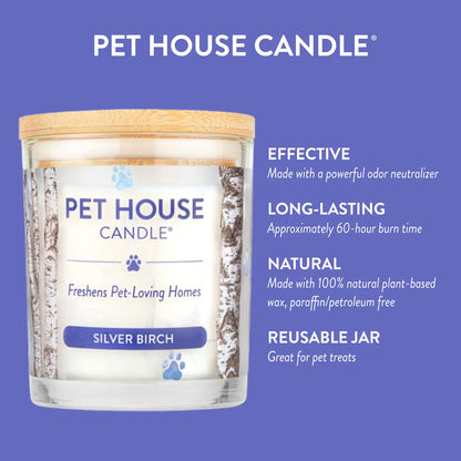 Silver Birch - Pet House 2024 Seasonal Winter Fragrance 9oz Candle