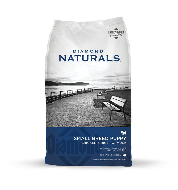 DIAMOND NATURALS  CHICKEN & RICE  SMALL  BREED PUPPY