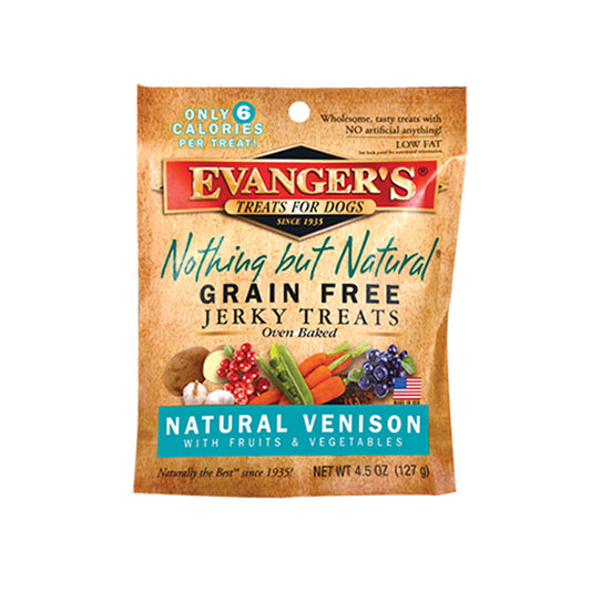 Grain Free Venison With Fruits & Veggies Dog Treats 4.5oz