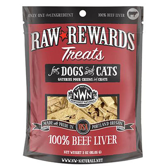 Beef Liver Freeze Dried Treat for Cats & Dogs 3oz