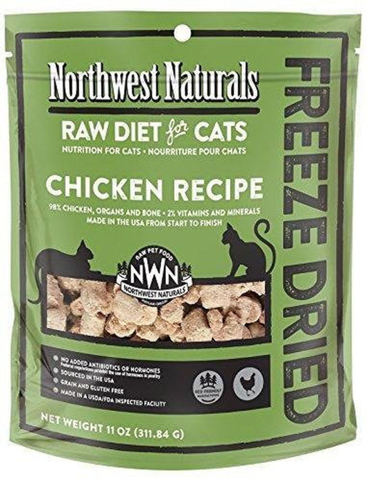 NORTHWEST FREEZE DRIED NIBBLES 11 OZ CAT CHICKEN