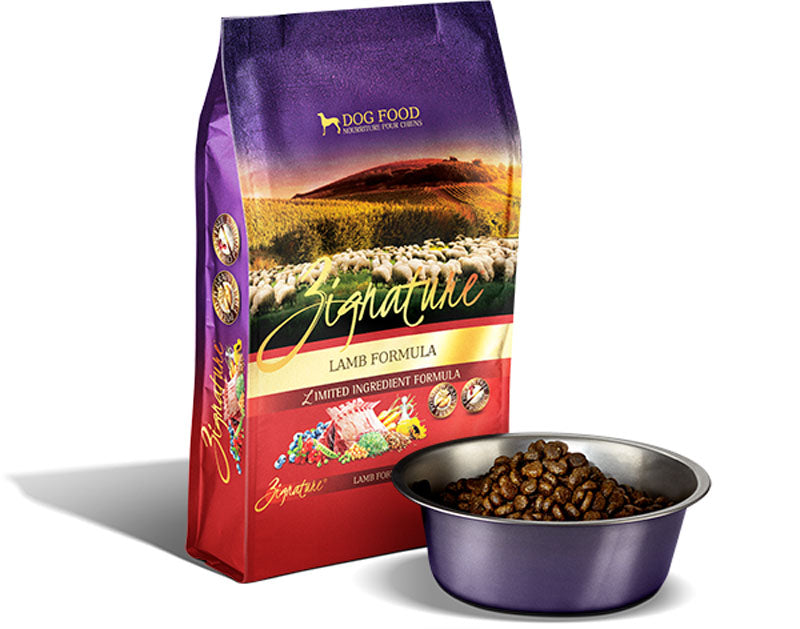 ZIGNATURE LAMB FORMULA DOG FOOD (SMALL BITES)