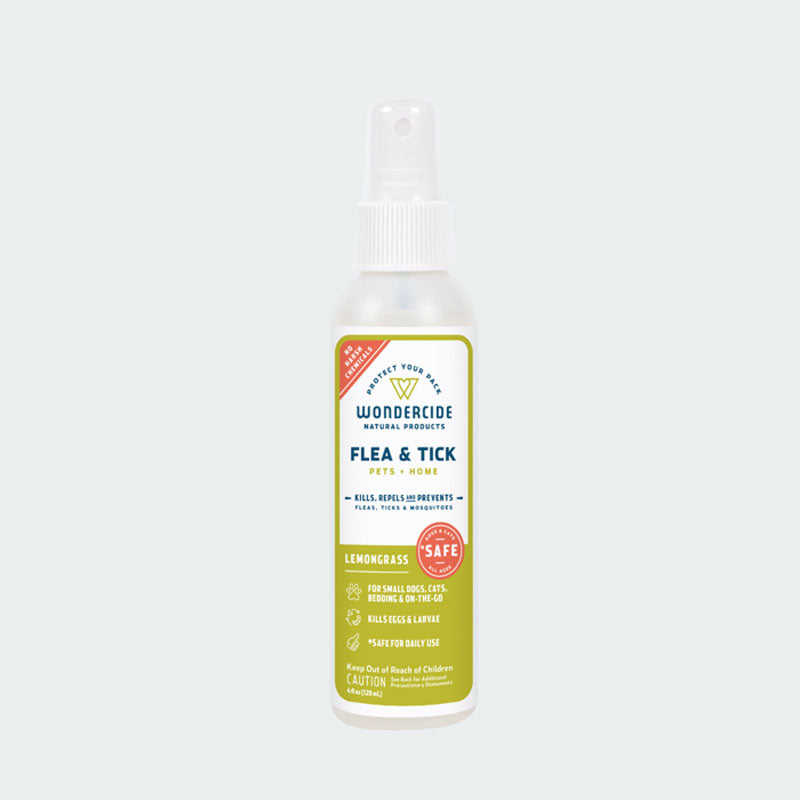 Flea & Tick Spray for Pets + Home with Natural Essential Oils 4oz