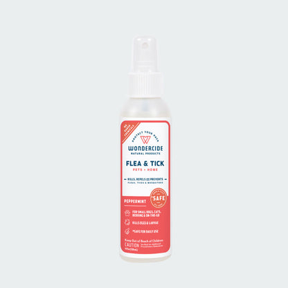 Flea & Tick Spray for Pets + Home with Natural Essential Oils 4oz