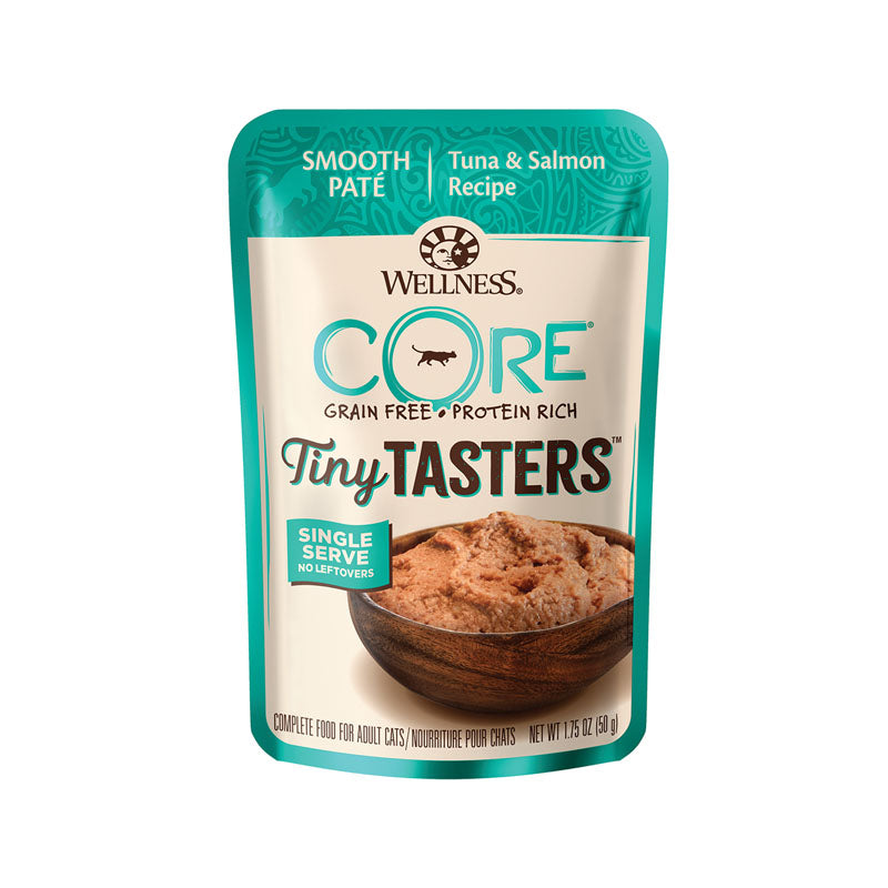 Tiny Tasters Pate Tuna & Salmon Recipe 1.75oz pouch