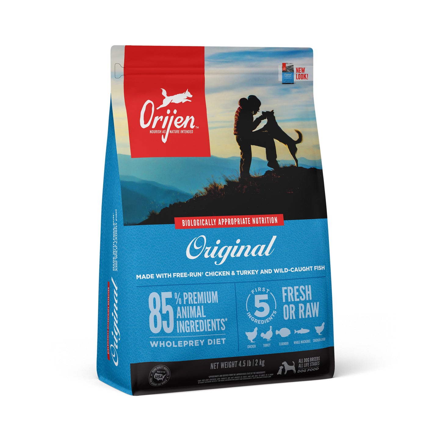 Orijen Original Dry Dog Food GF 4.5 lb (SPECIAL ORDER)