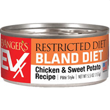 EVANGERS EVX RESTRICT BLAND CHICKEN SWT POT Cat 5.5oz  24/CS (Special Order)